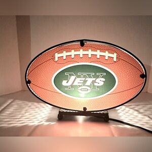 New York Jets NFL Team Ball Lamp